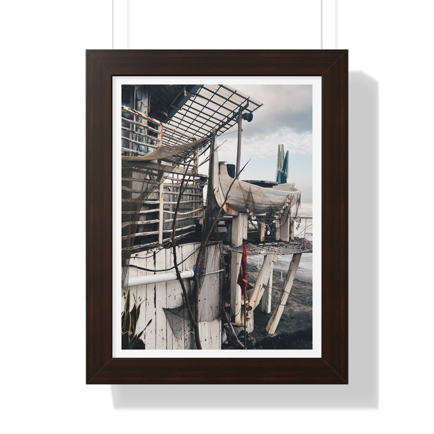 Long Mariner - Framed Vertical Poster
