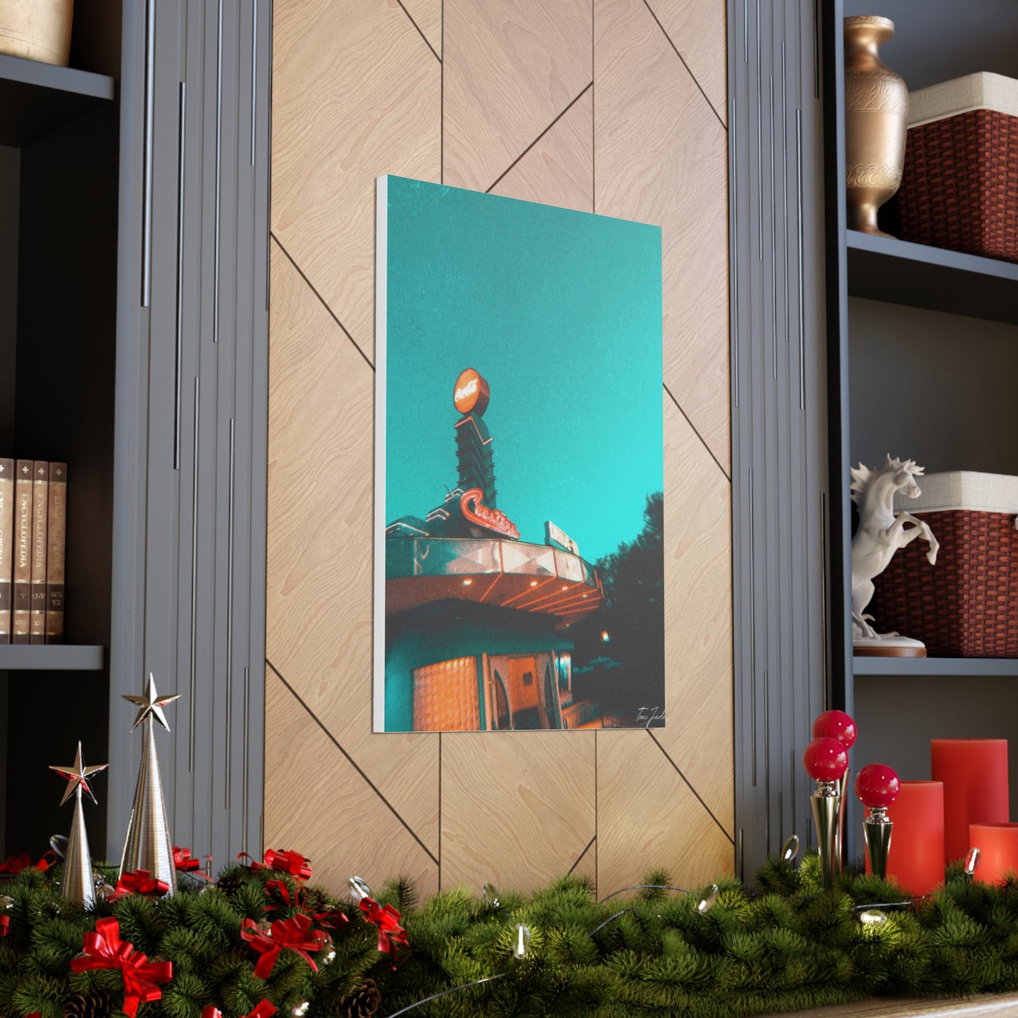 Coasters Drive In - Canvas Gallery Wraps