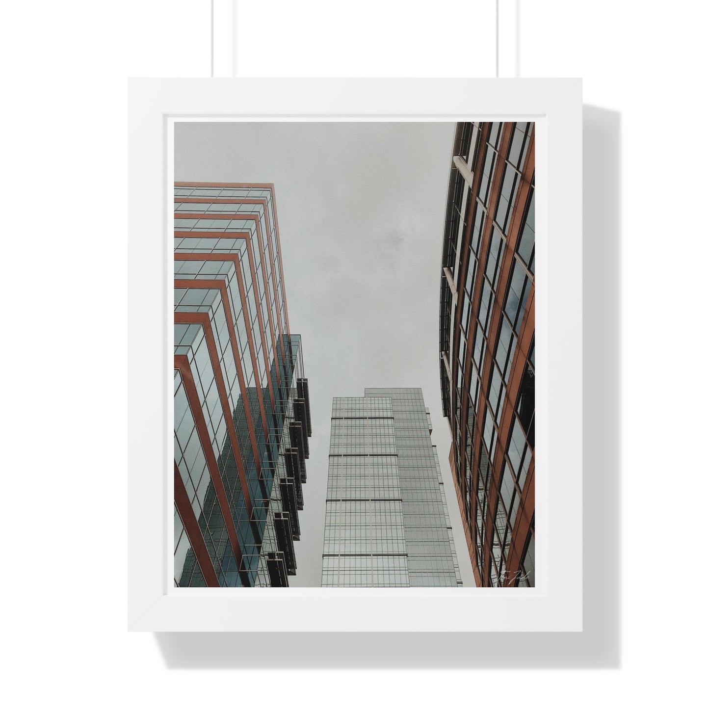 Tall Reflection - Framed Vertical Poster