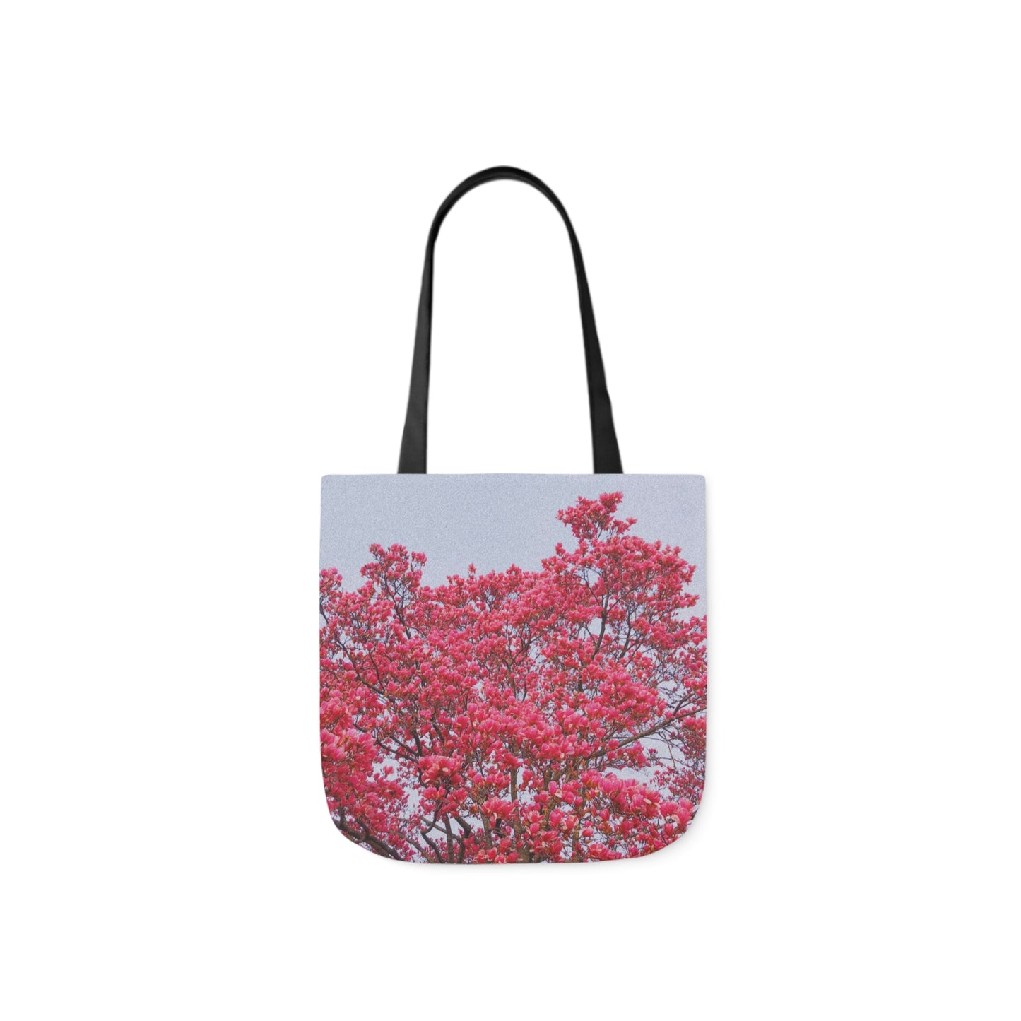 Blooming Pink - Canvas Tote Bag (Ladies), 5-Color Straps