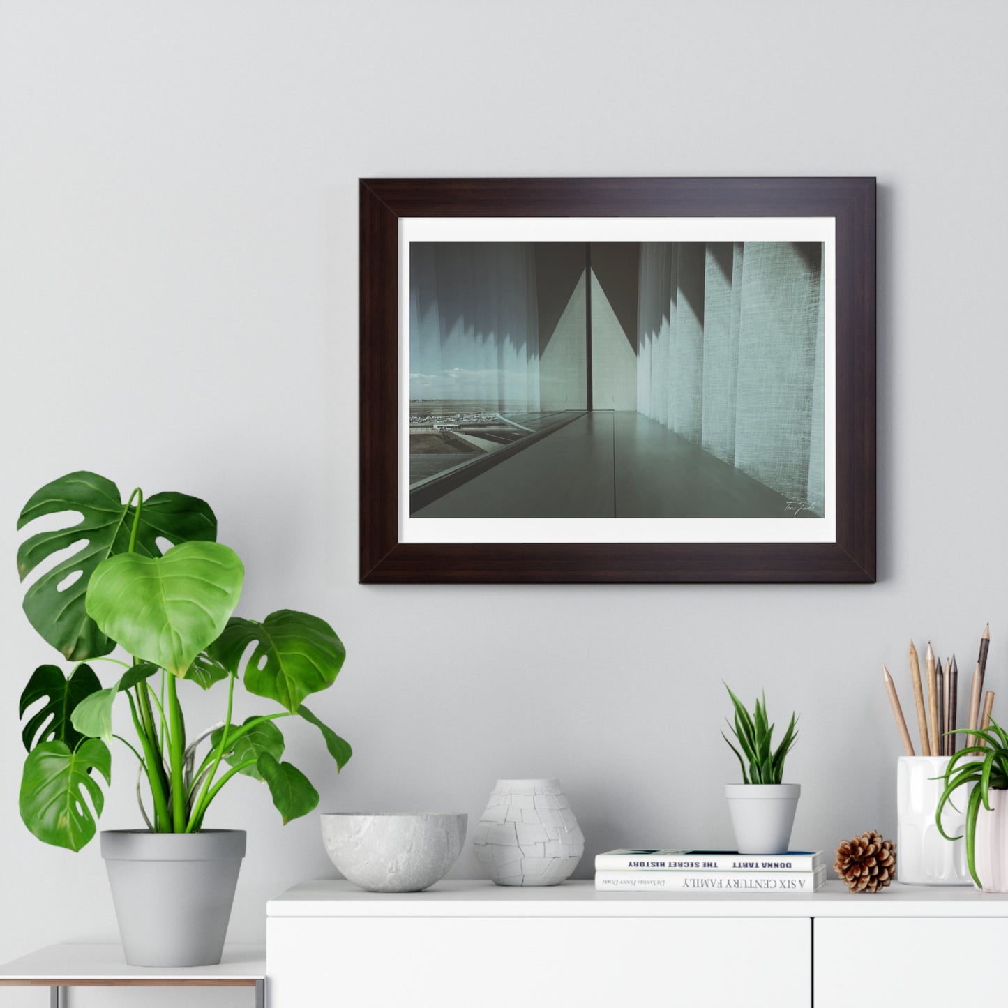 Balance of Symmetry - Framed Horizontal Poster