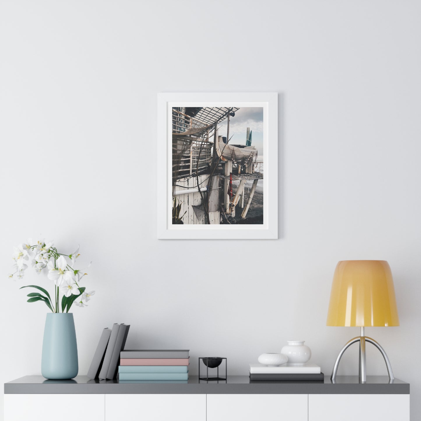 Long Mariner - Framed Vertical Poster
