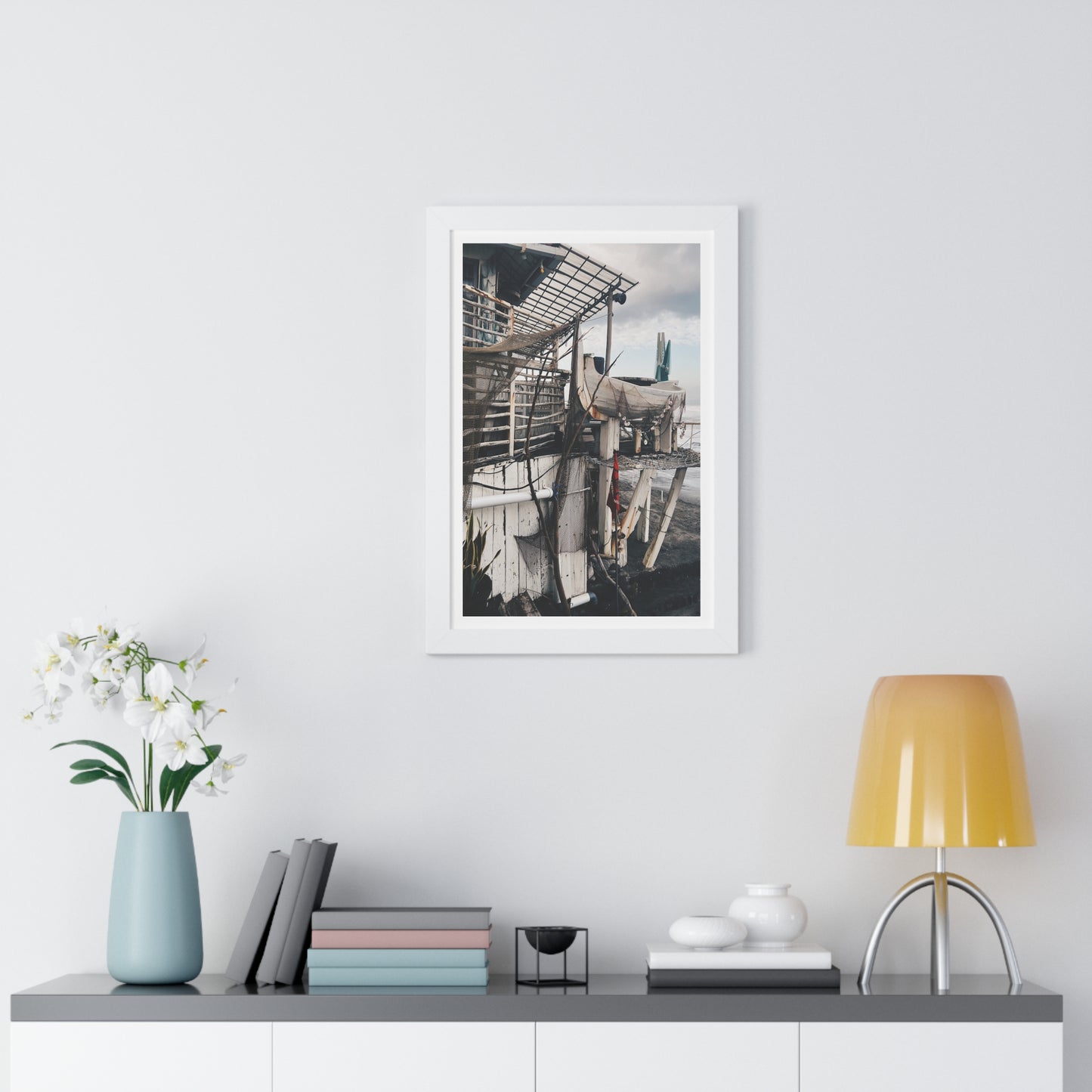 Long Mariner - Framed Vertical Poster