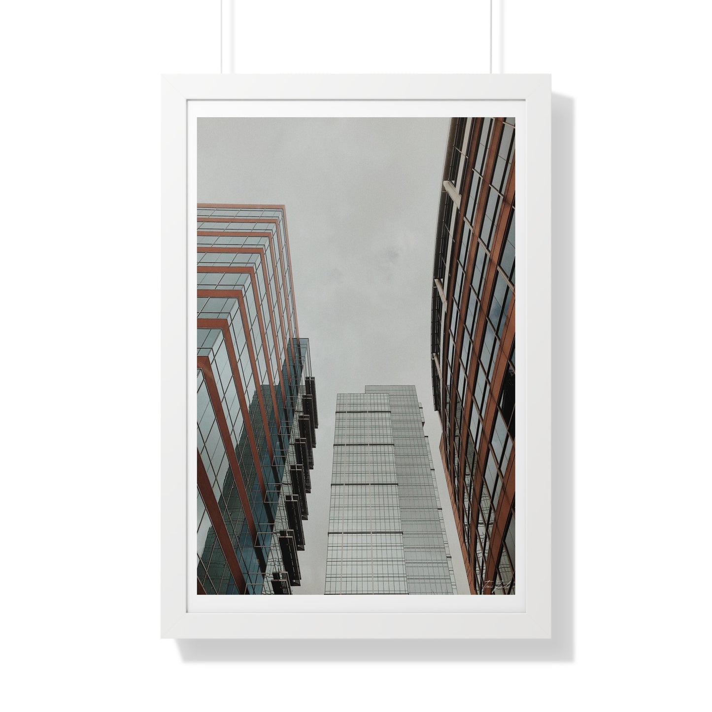 Tall Reflection - Framed Vertical Poster
