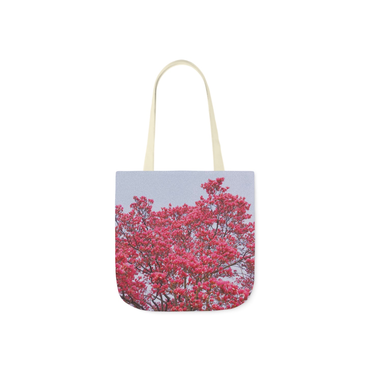 Blooming Pink - Canvas Tote Bag (Ladies), 5-Color Straps