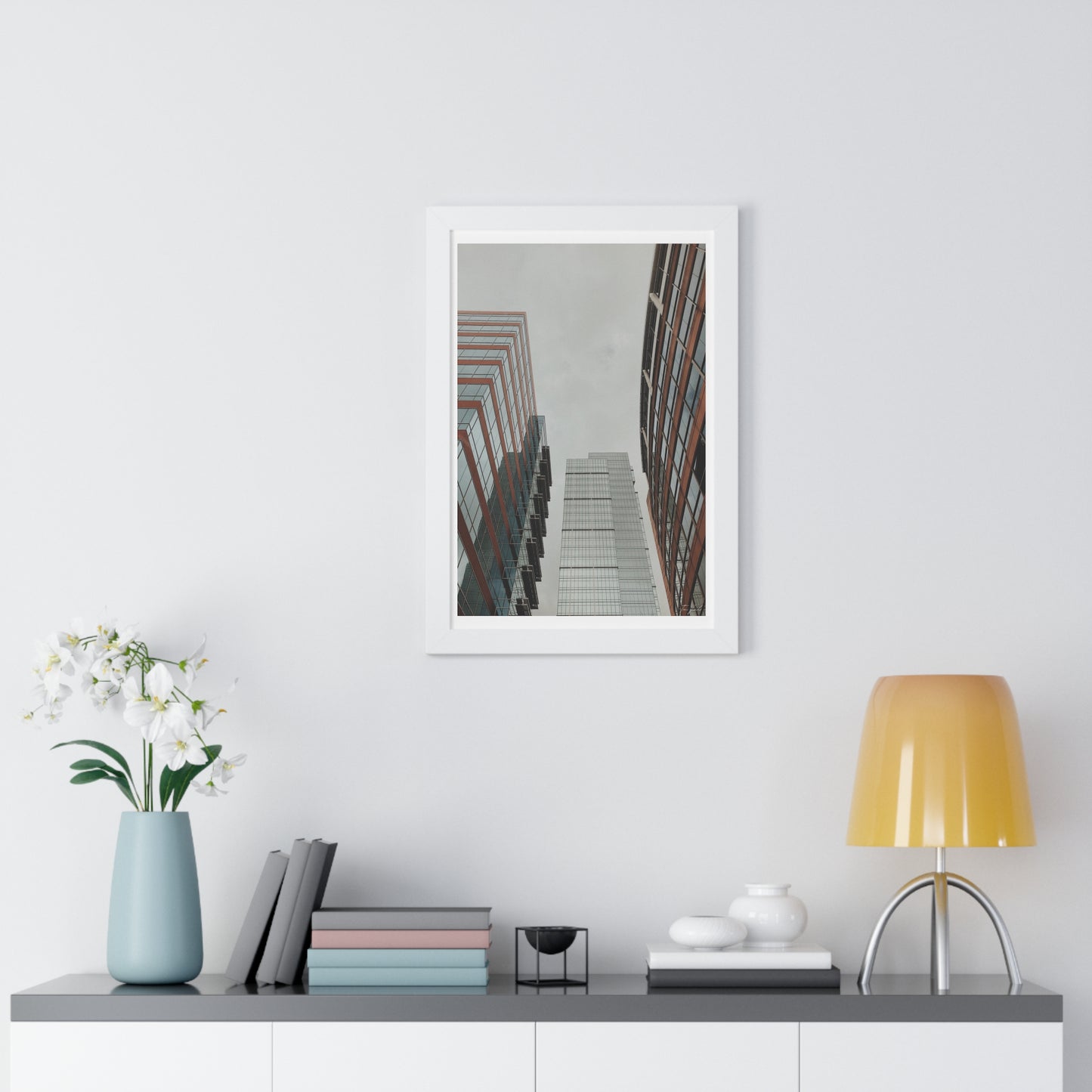 Tall Reflection - Framed Vertical Poster