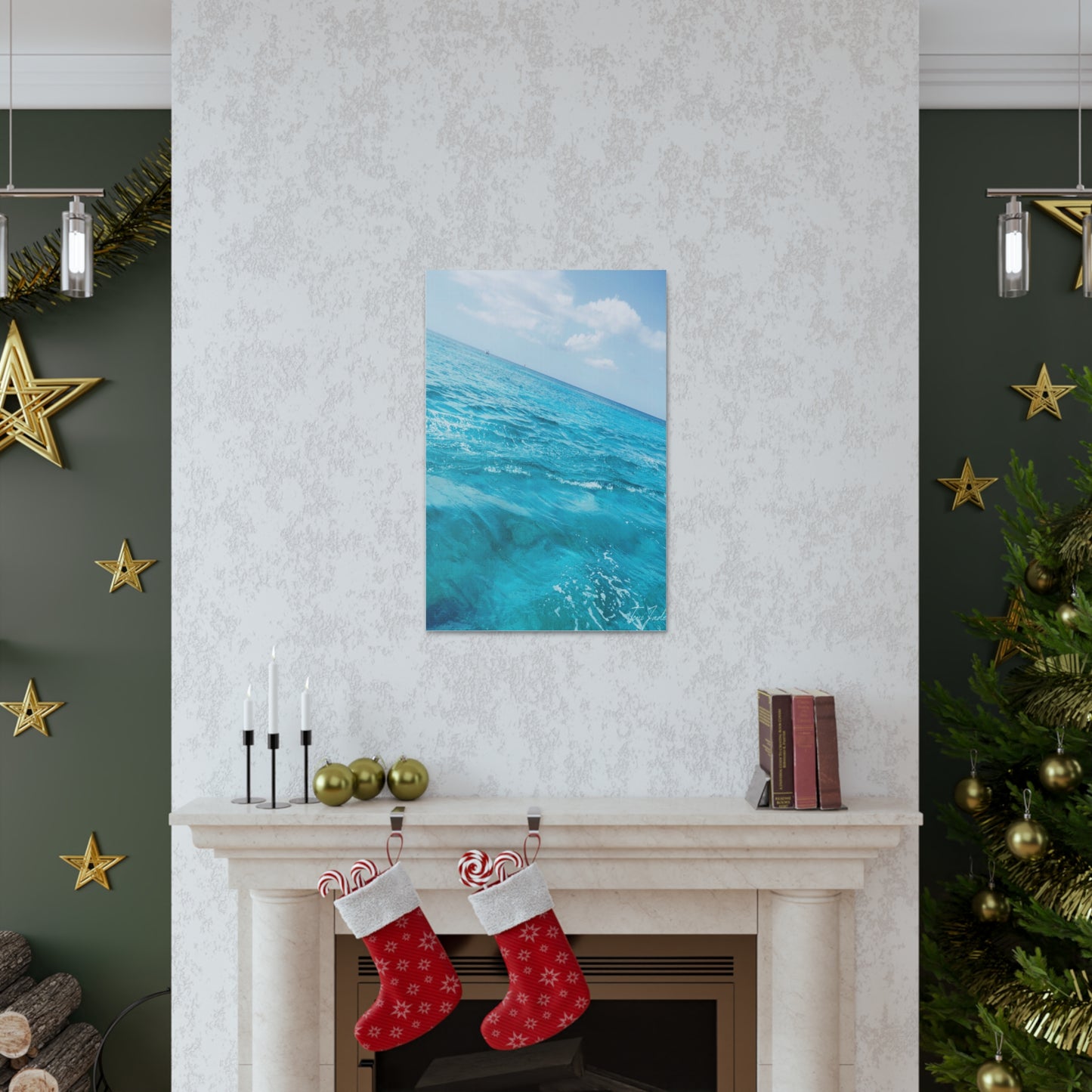 Ocean Blue - Canvas Gallery Wraps