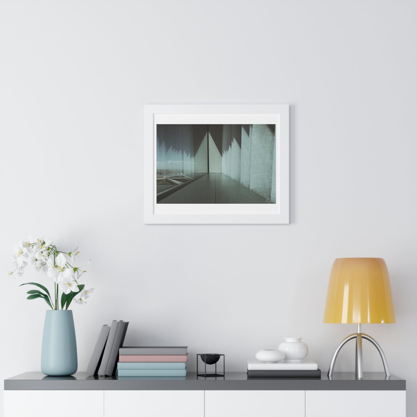Balance of Symmetry - Framed Horizontal Poster