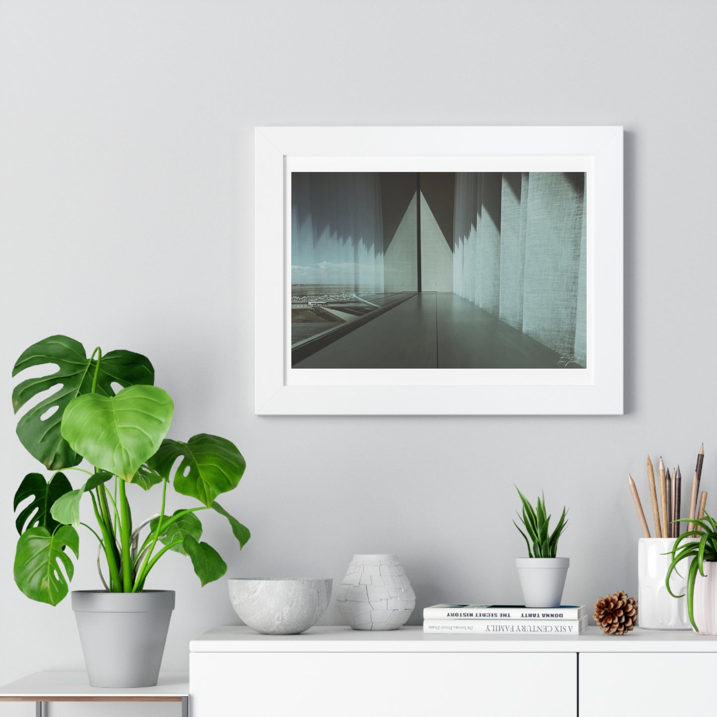Balance of Symmetry - Framed Horizontal Poster