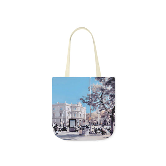 Sunny Winters - Canvas Tote Bag (Men), 5-Color Straps