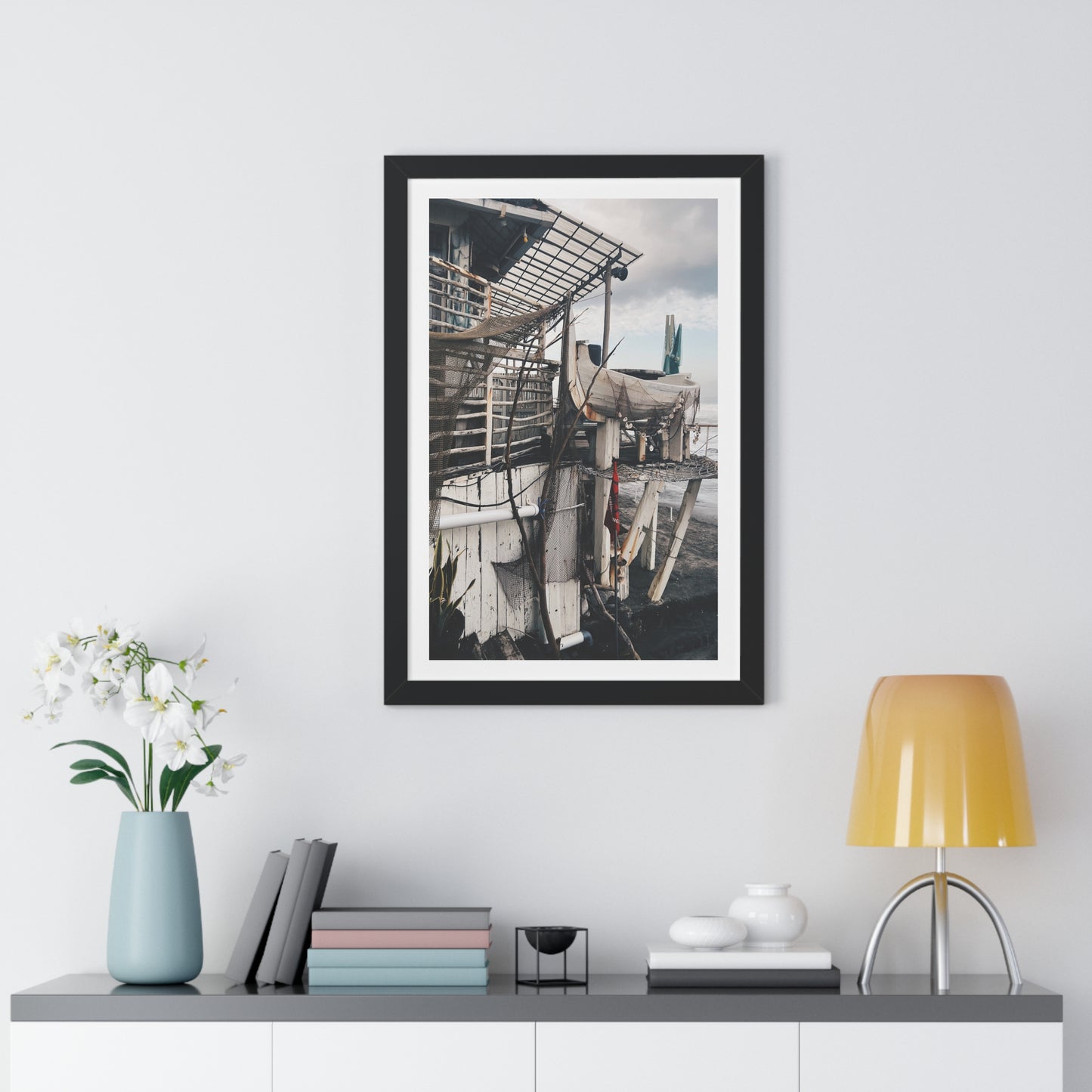 Long Mariner - Framed Vertical Poster