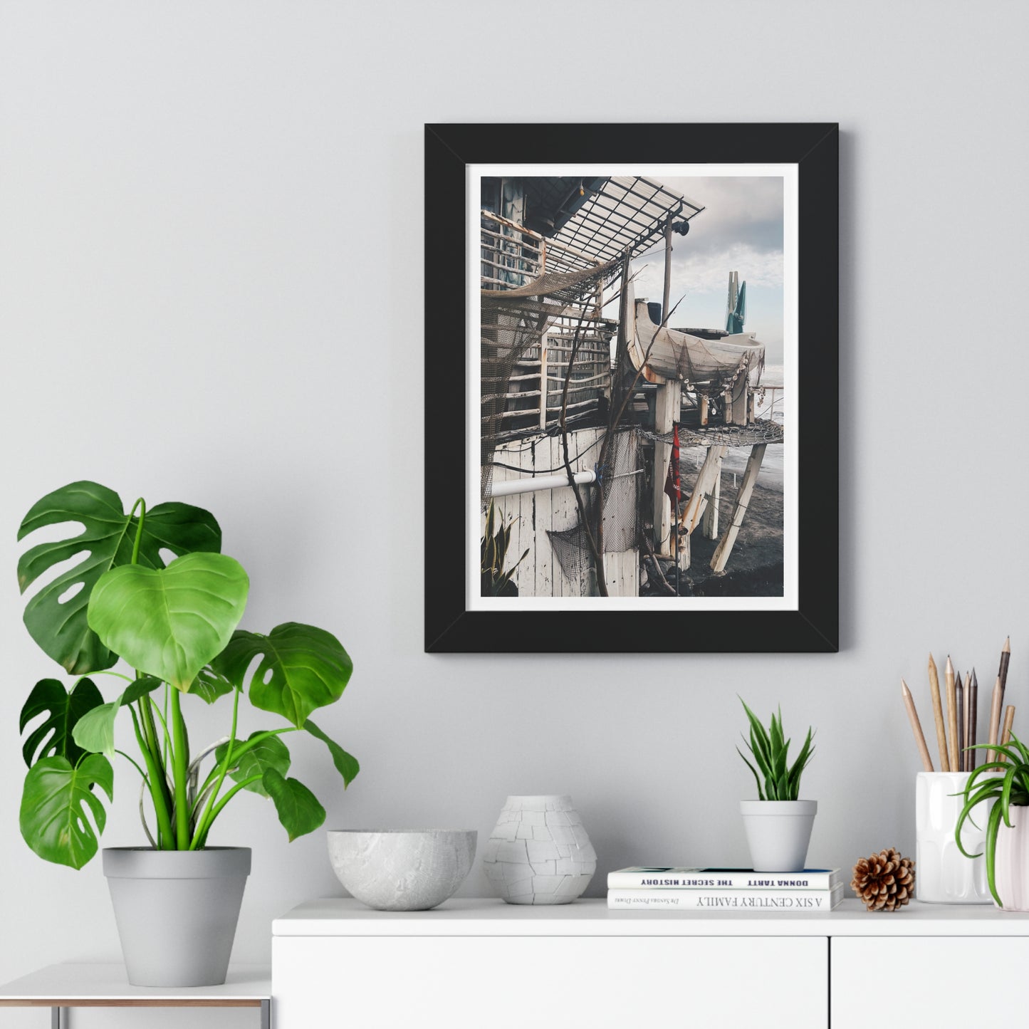 Long Mariner - Framed Vertical Poster