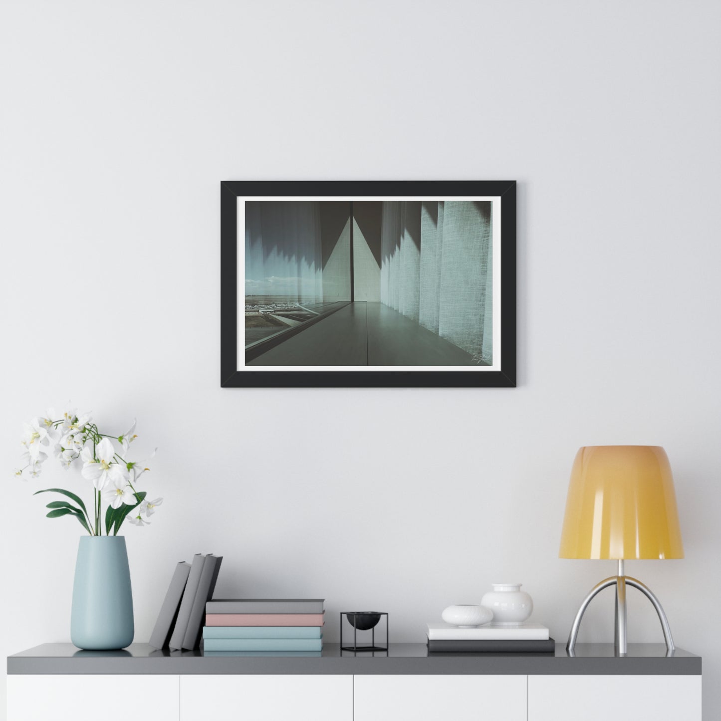 Balance of Symmetry - Framed Horizontal Poster