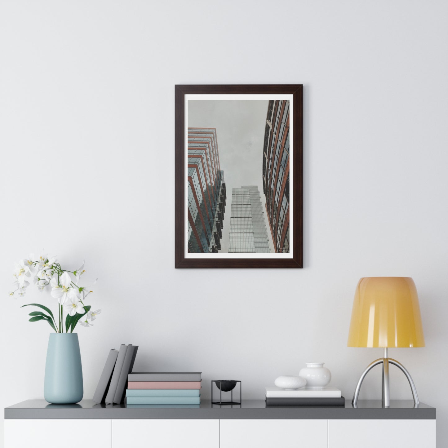 Tall Reflection - Framed Vertical Poster