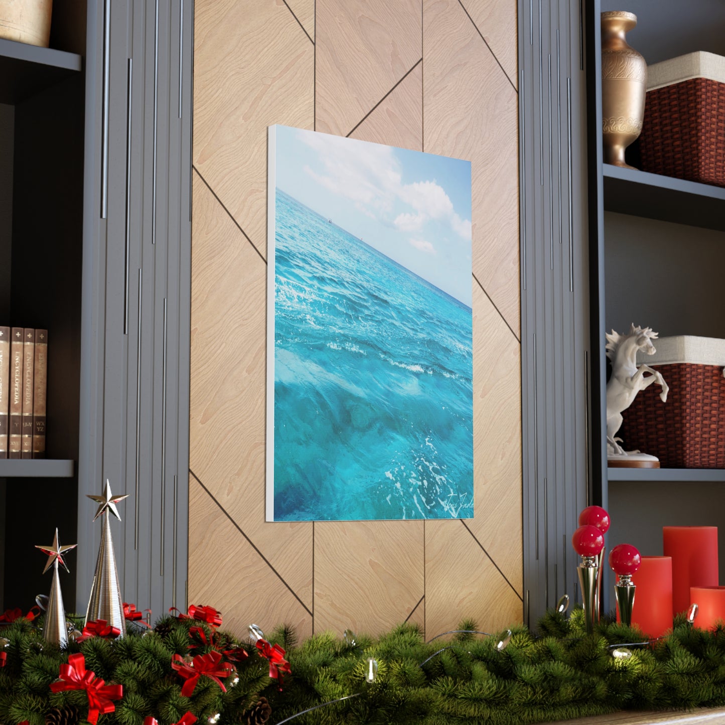 Ocean Blue - Canvas Gallery Wraps