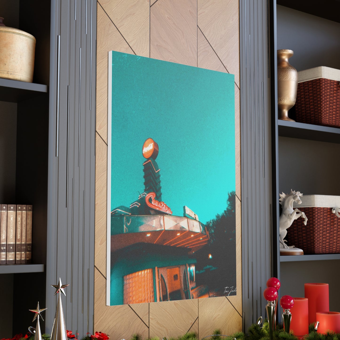 Coasters Drive In - Canvas Gallery Wraps