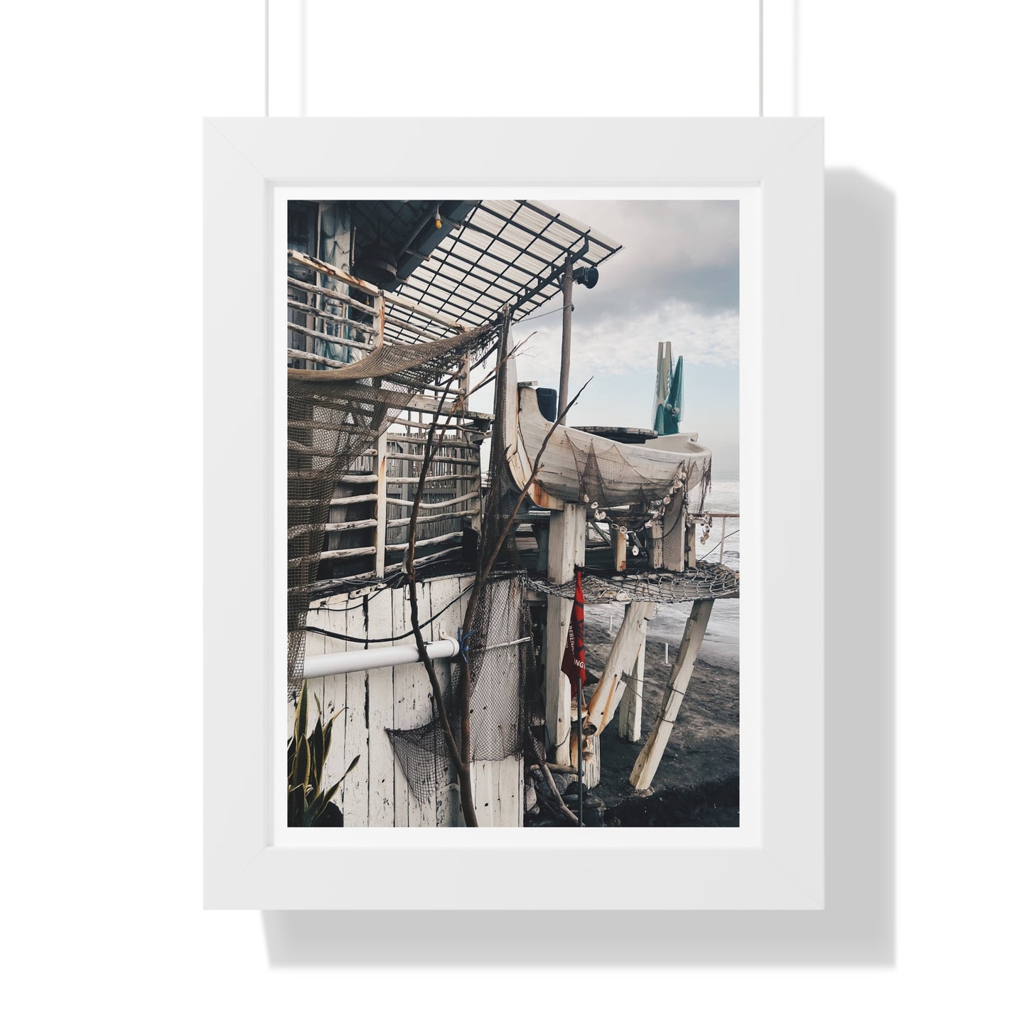 Long Mariner - Framed Vertical Poster