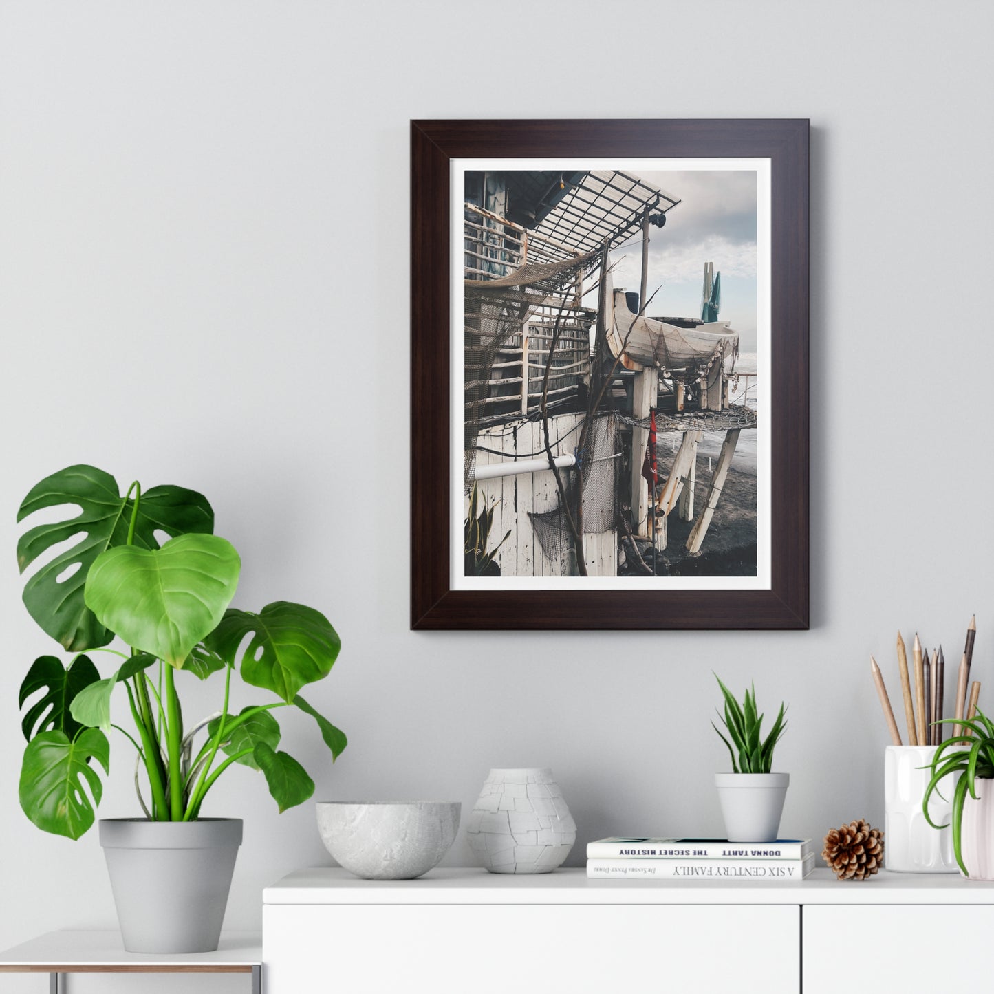 Long Mariner - Framed Vertical Poster