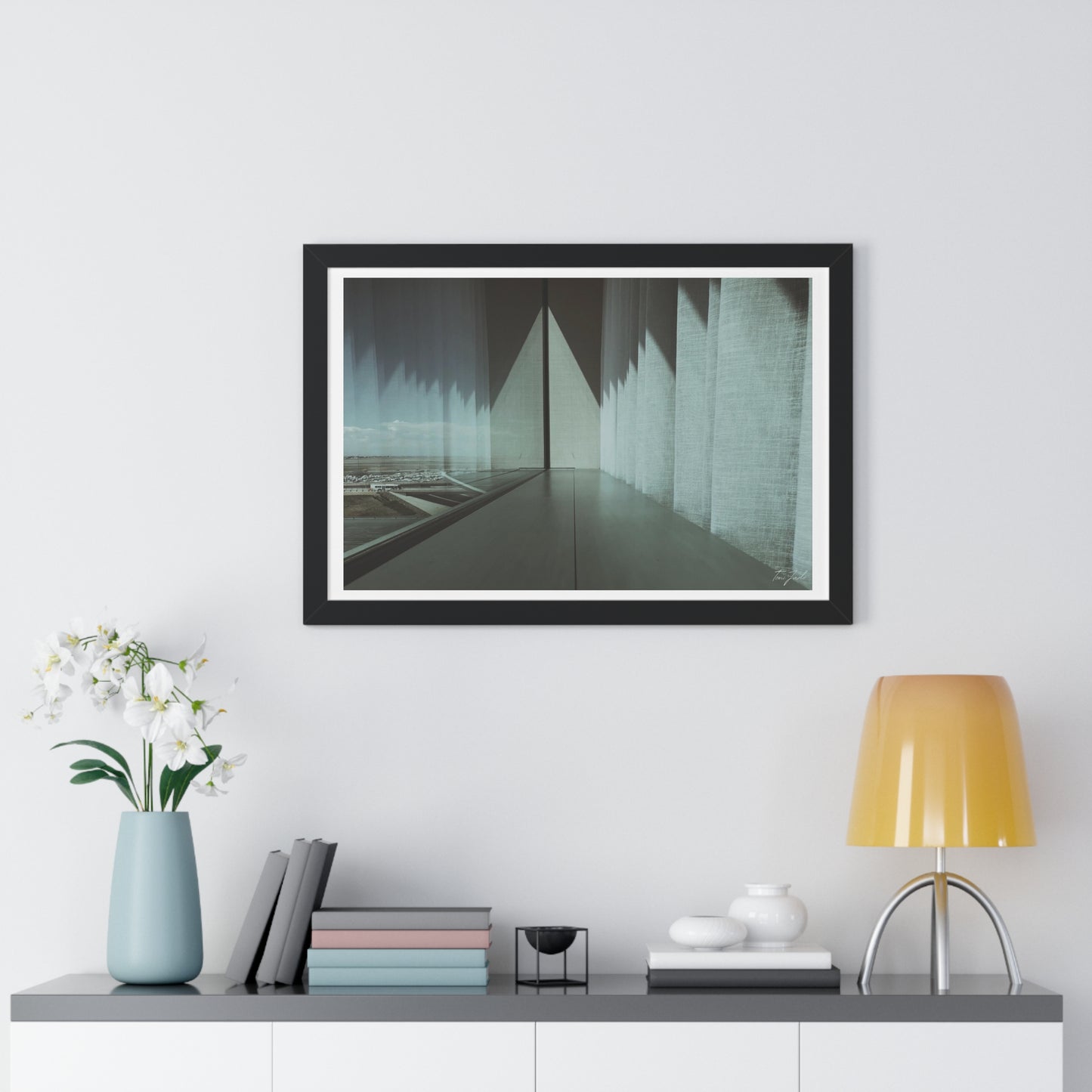 Balance of Symmetry - Framed Horizontal Poster