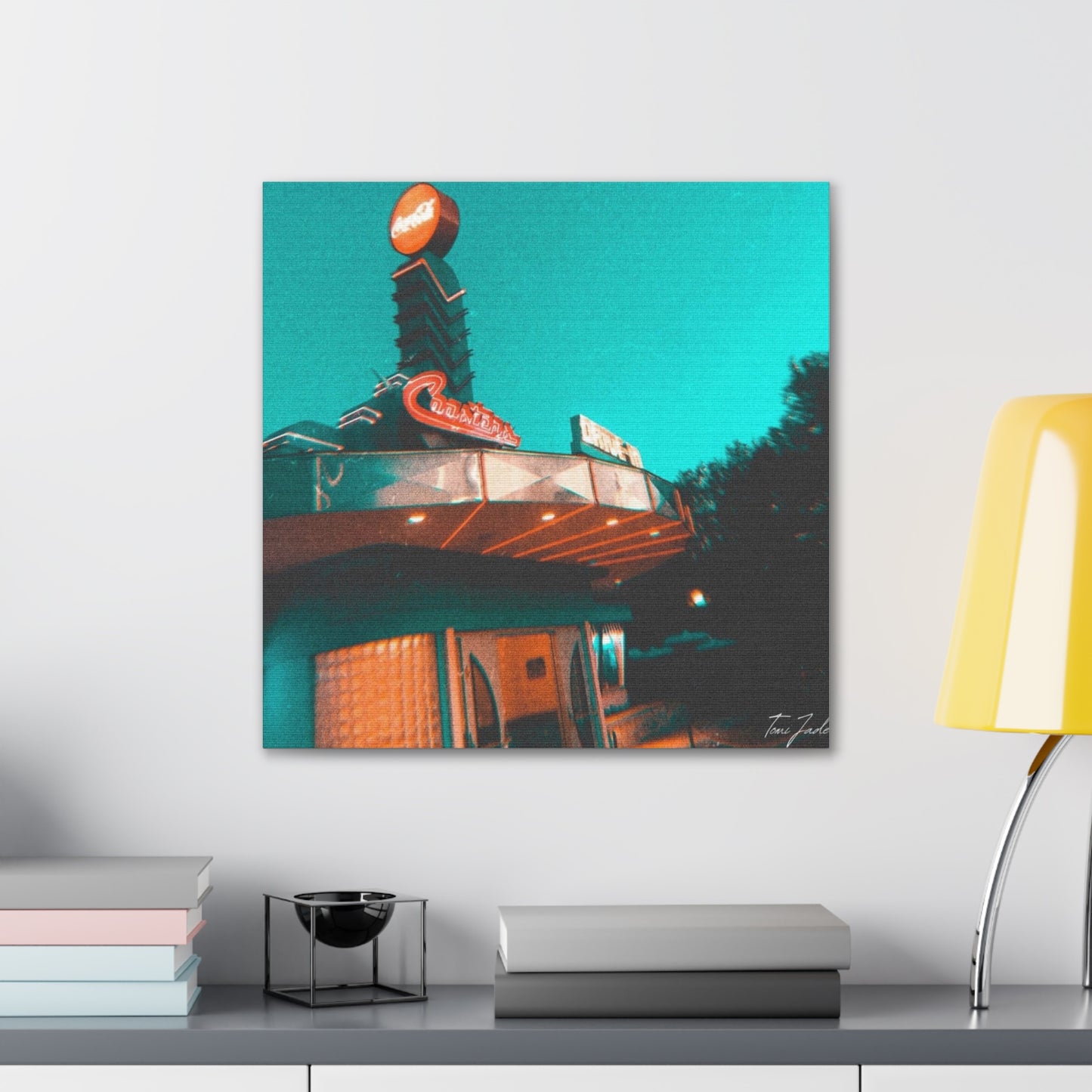 Coasters Drive In - Canvas Gallery Wraps