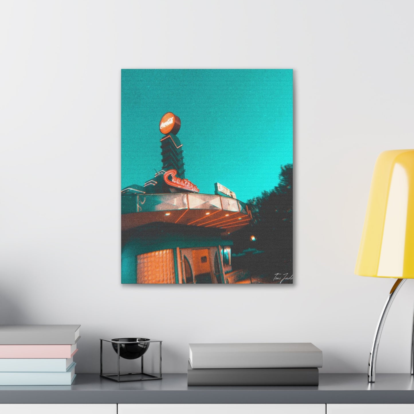 Coasters Drive In - Canvas Gallery Wraps