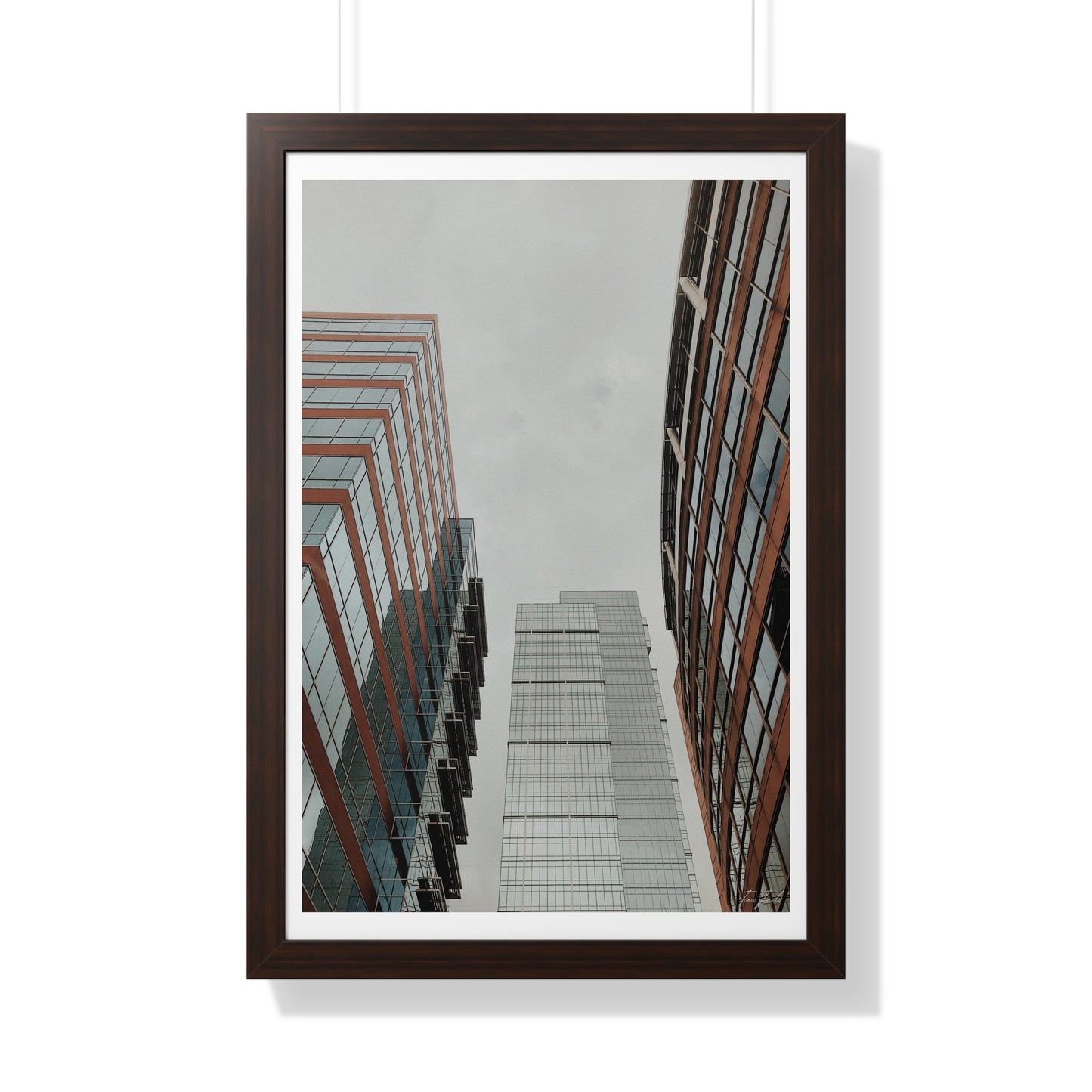 Tall Reflection - Framed Vertical Poster