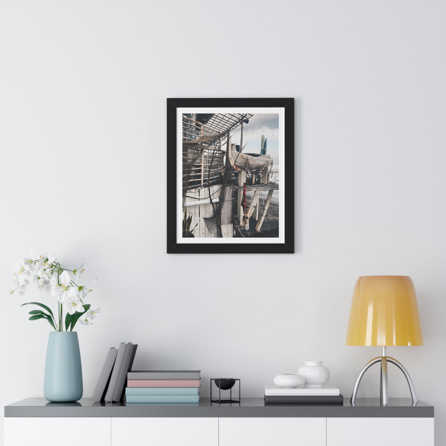 Long Mariner - Framed Vertical Poster