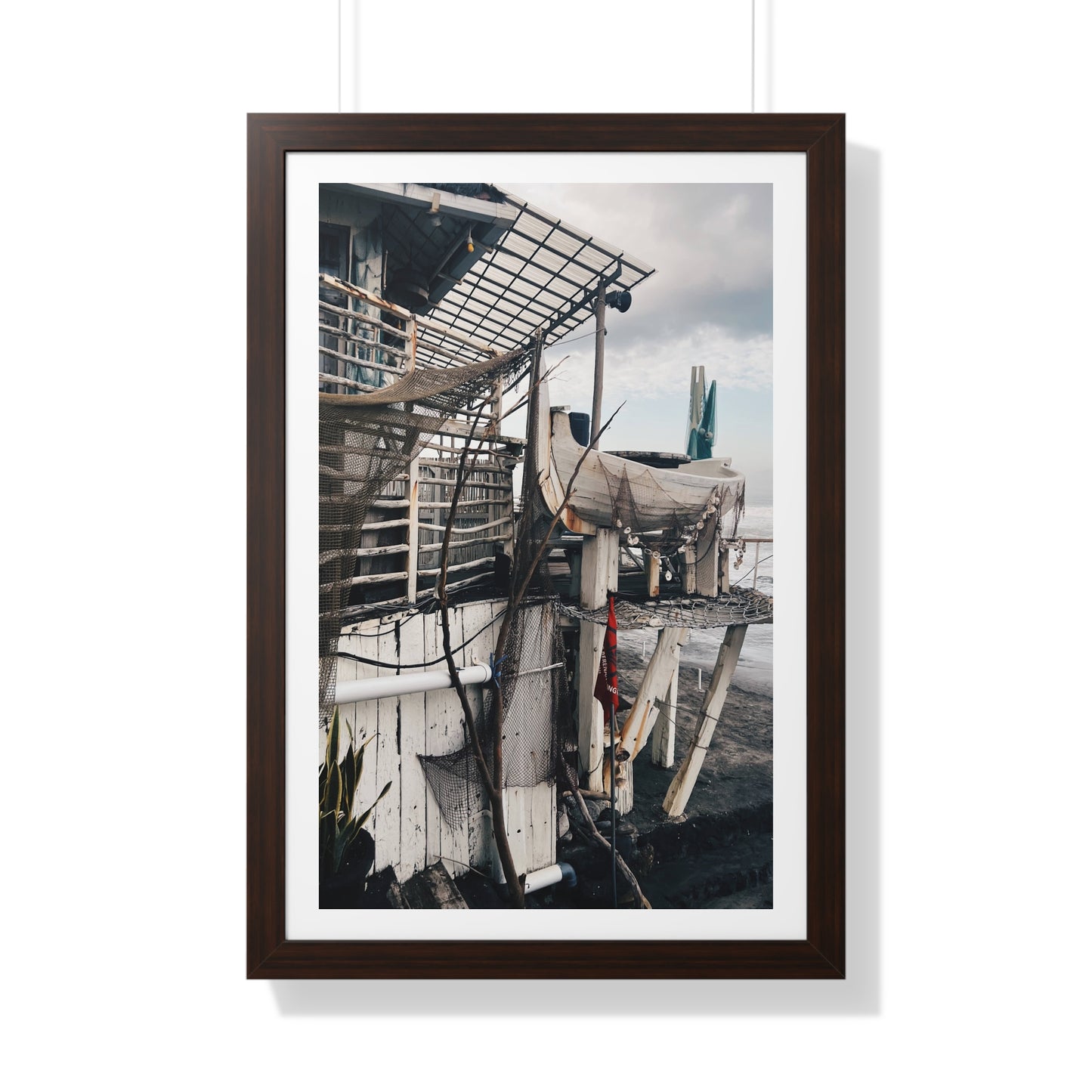 Long Mariner - Framed Vertical Poster