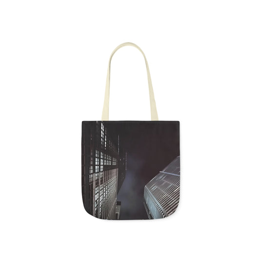 City Night Skies - Canvas Tote Bag (Men), 5-Color Straps