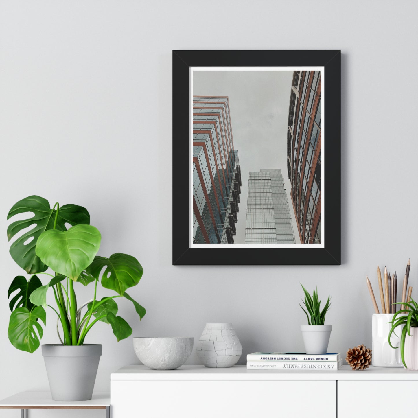 Tall Reflection - Framed Vertical Poster