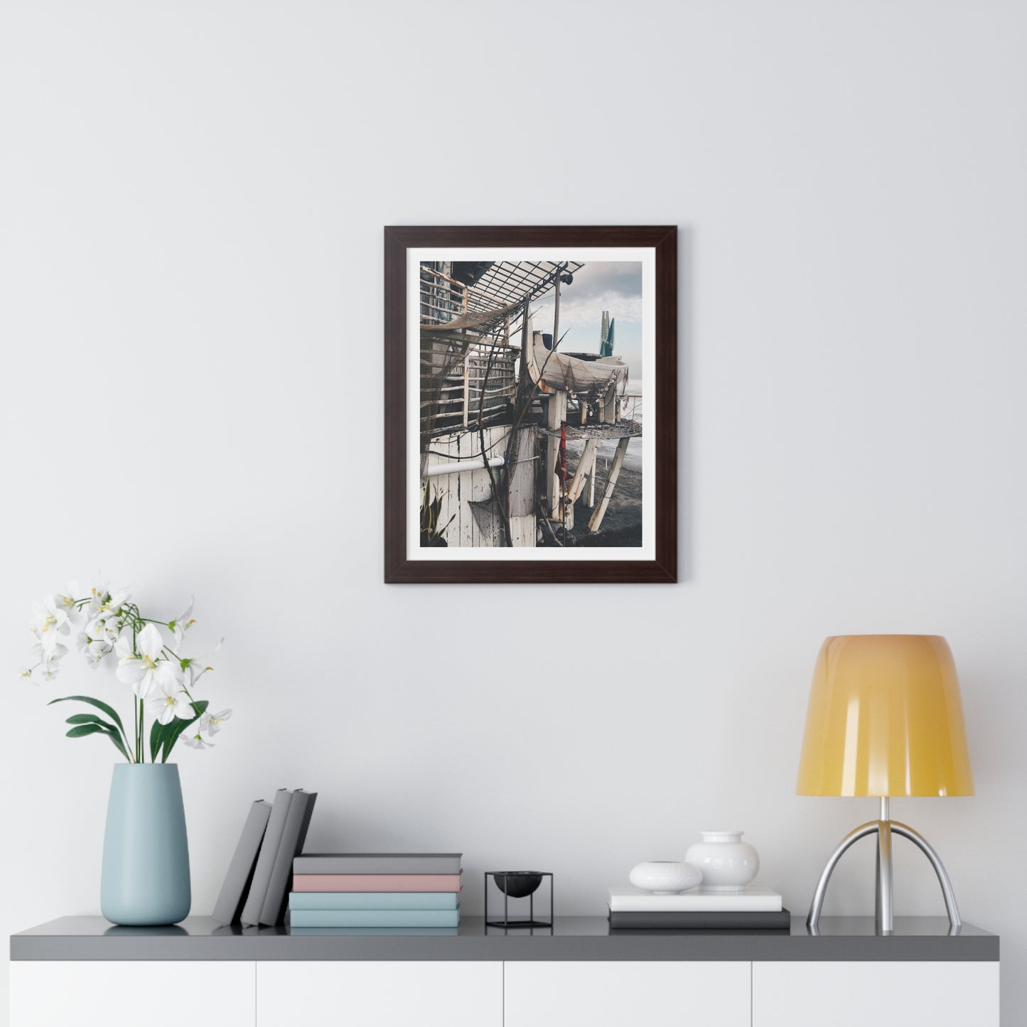Long Mariner - Framed Vertical Poster