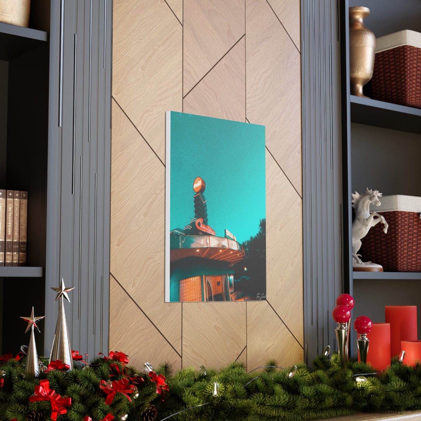 Coasters Drive In - Canvas Gallery Wraps