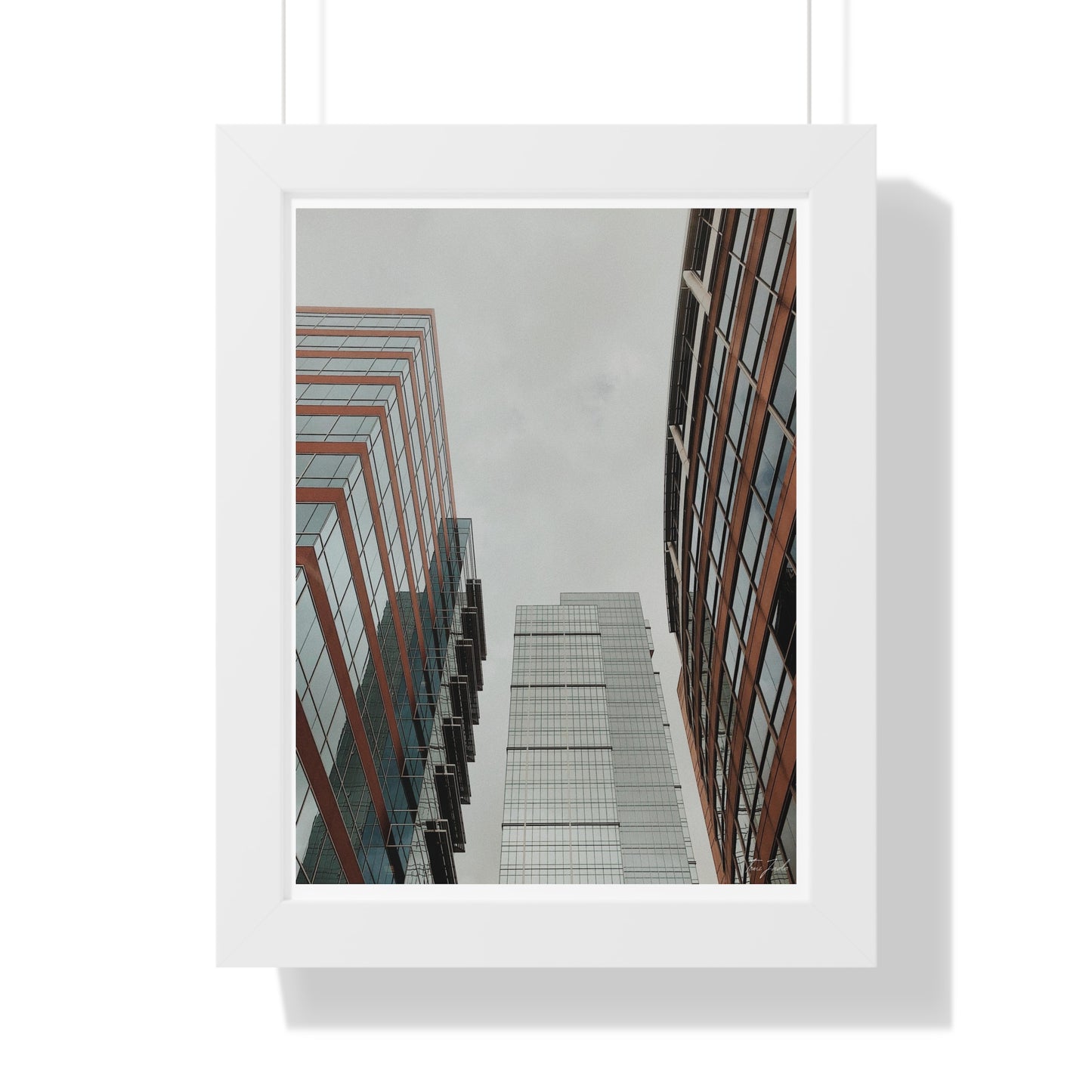 Tall Reflection - Framed Vertical Poster