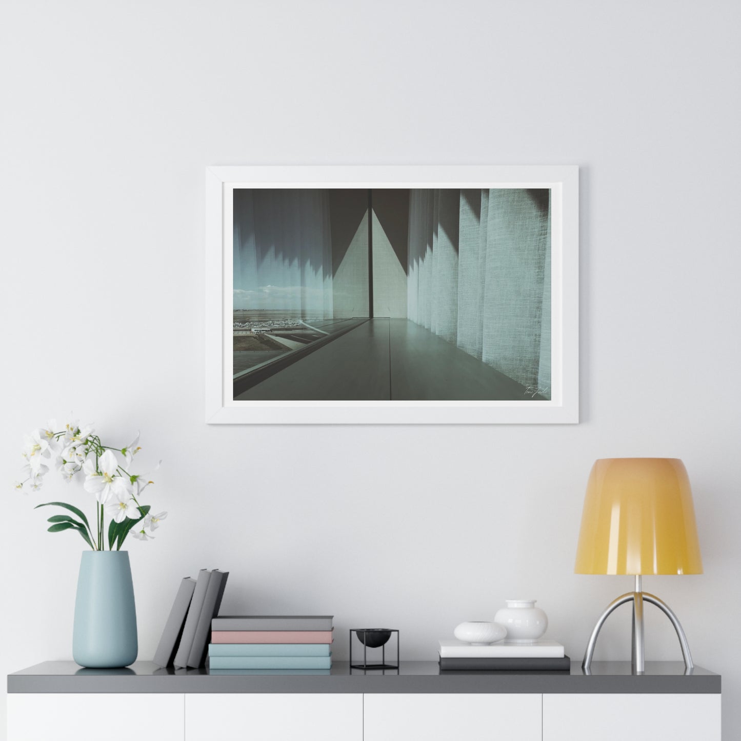 Balance of Symmetry - Framed Horizontal Poster