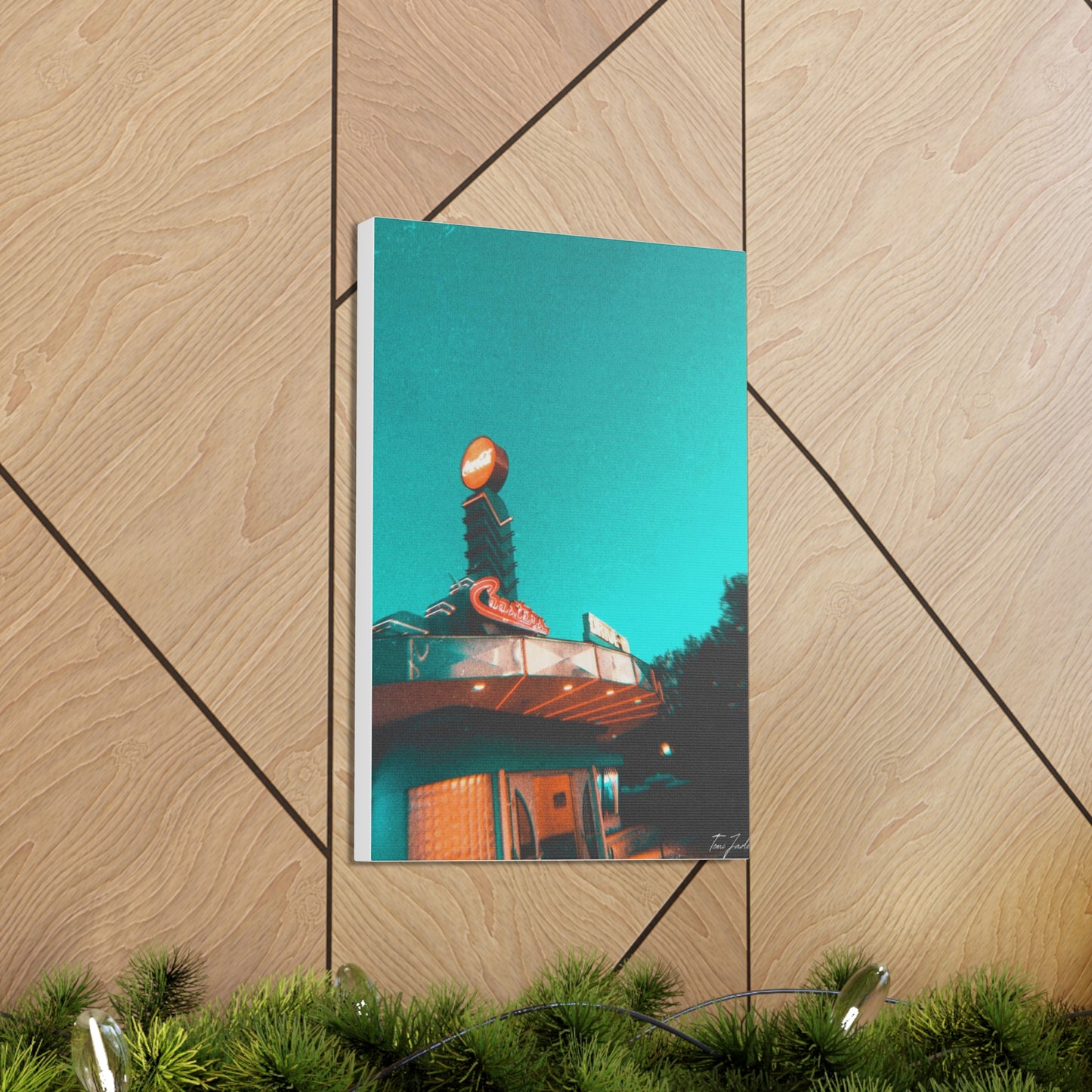 Coasters Drive In - Canvas Gallery Wraps