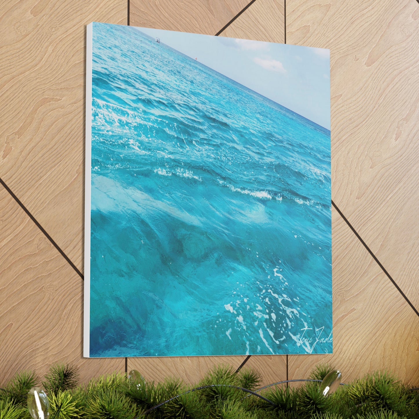 Ocean Blue - Canvas Gallery Wraps