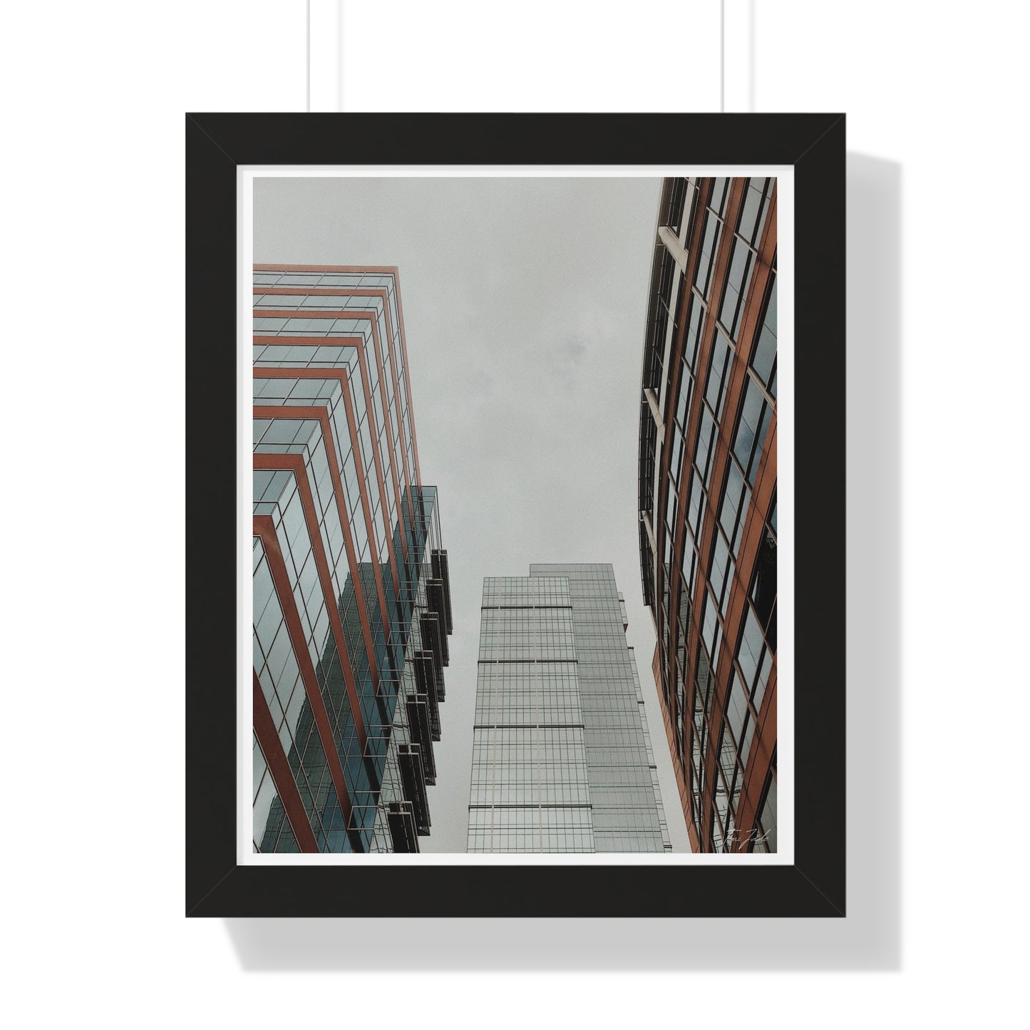 Tall Reflection - Framed Vertical Poster