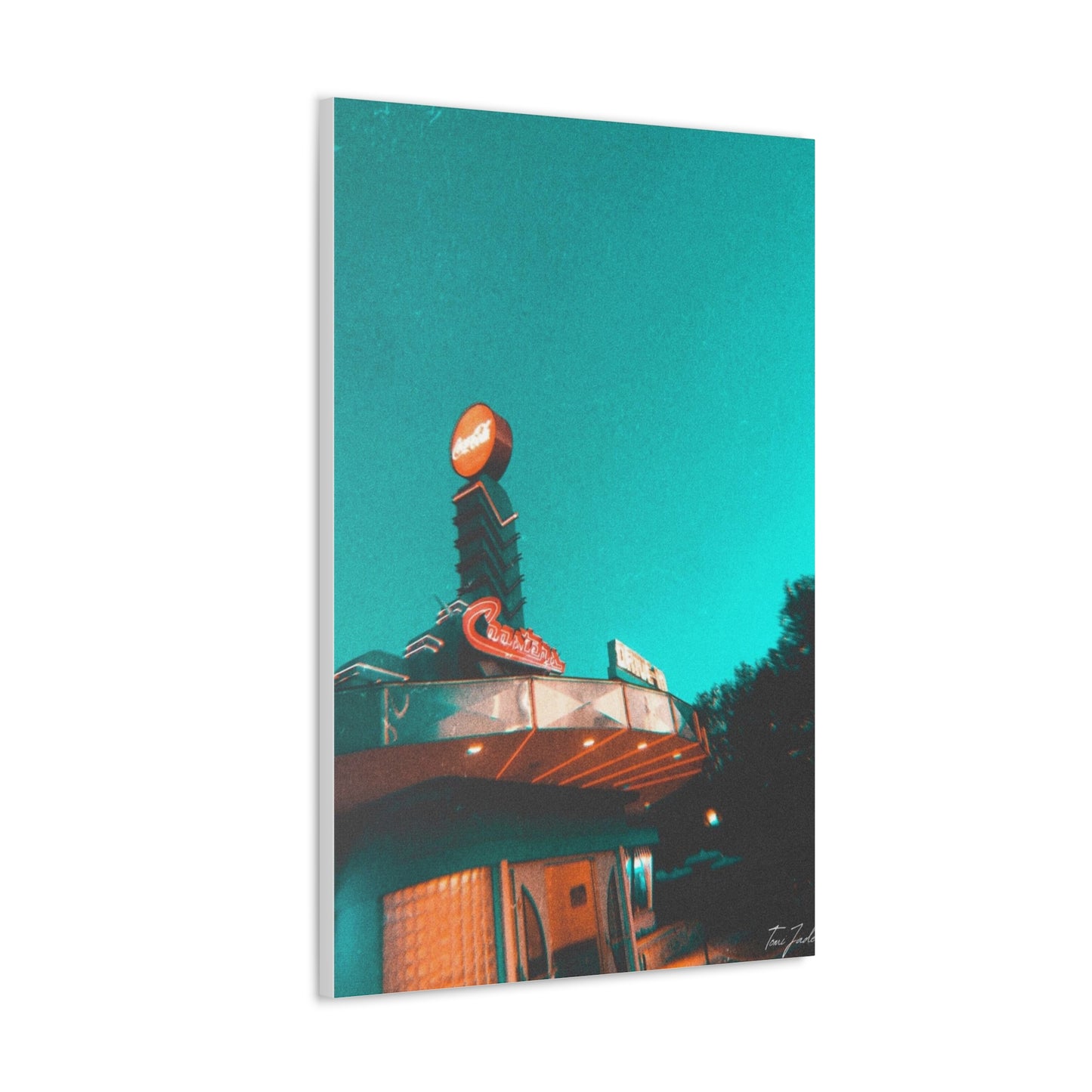 Coasters Drive In - Canvas Gallery Wraps