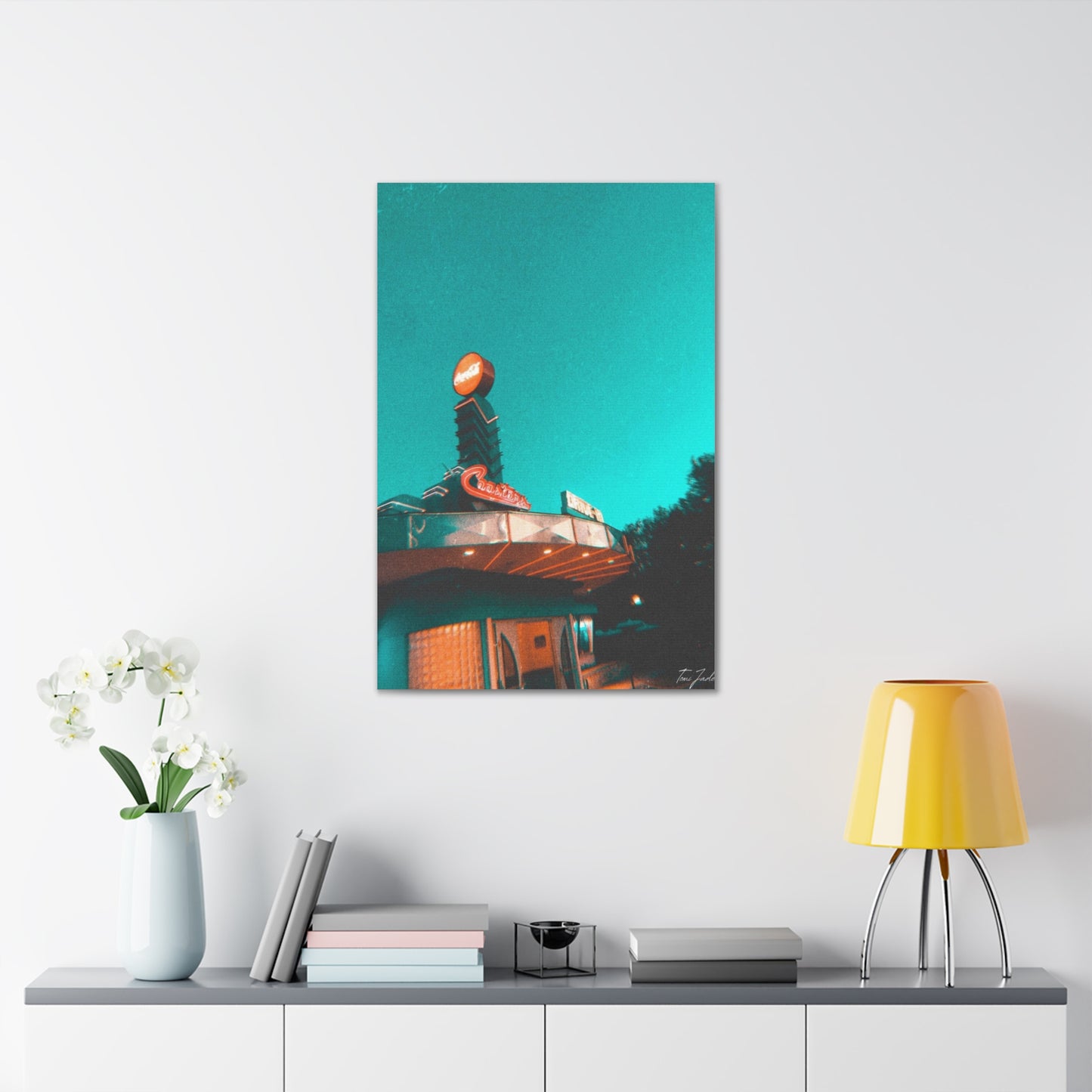 Coasters Drive In - Canvas Gallery Wraps
