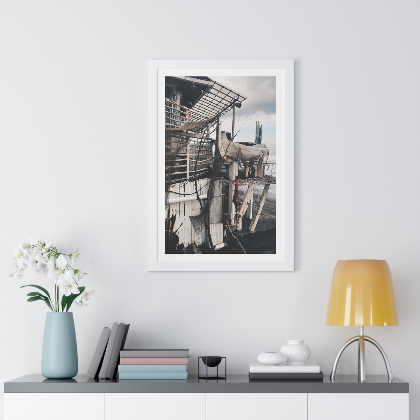 Long Mariner - Framed Vertical Poster