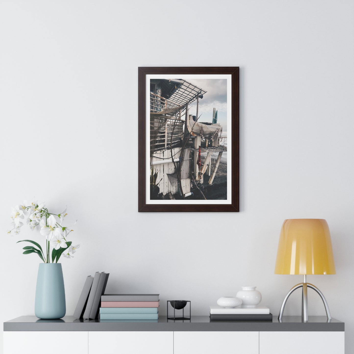 Long Mariner - Framed Vertical Poster