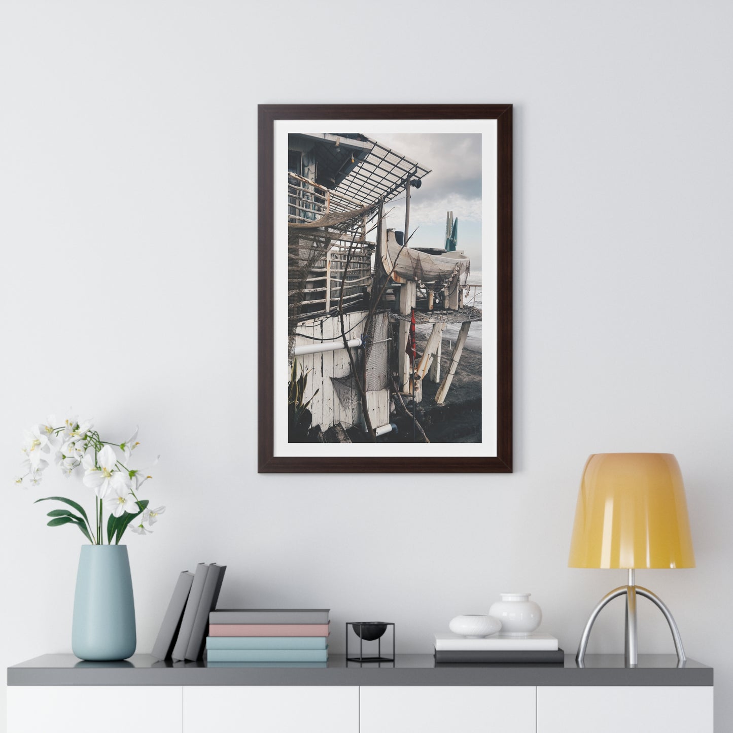 Long Mariner - Framed Vertical Poster