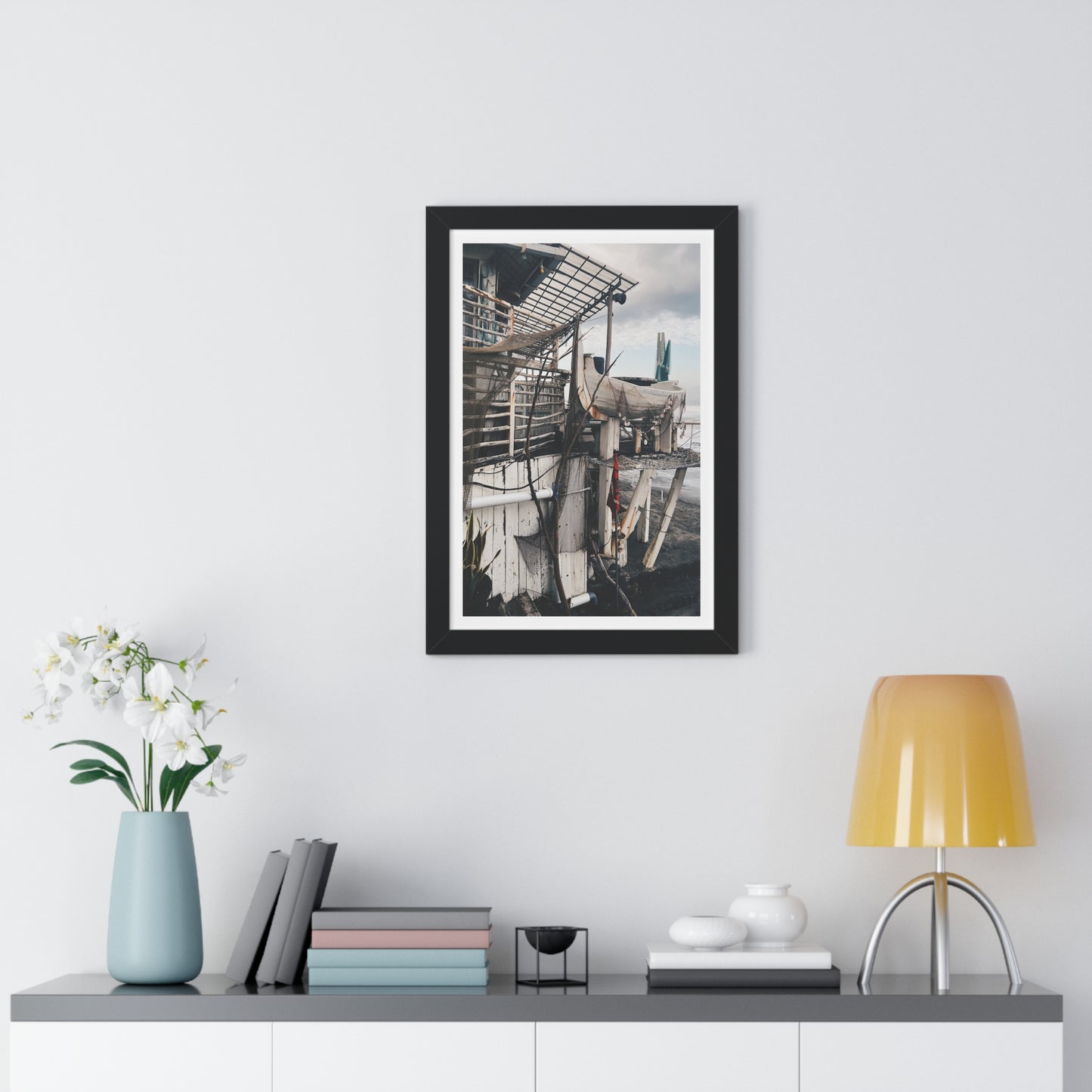 Long Mariner - Framed Vertical Poster