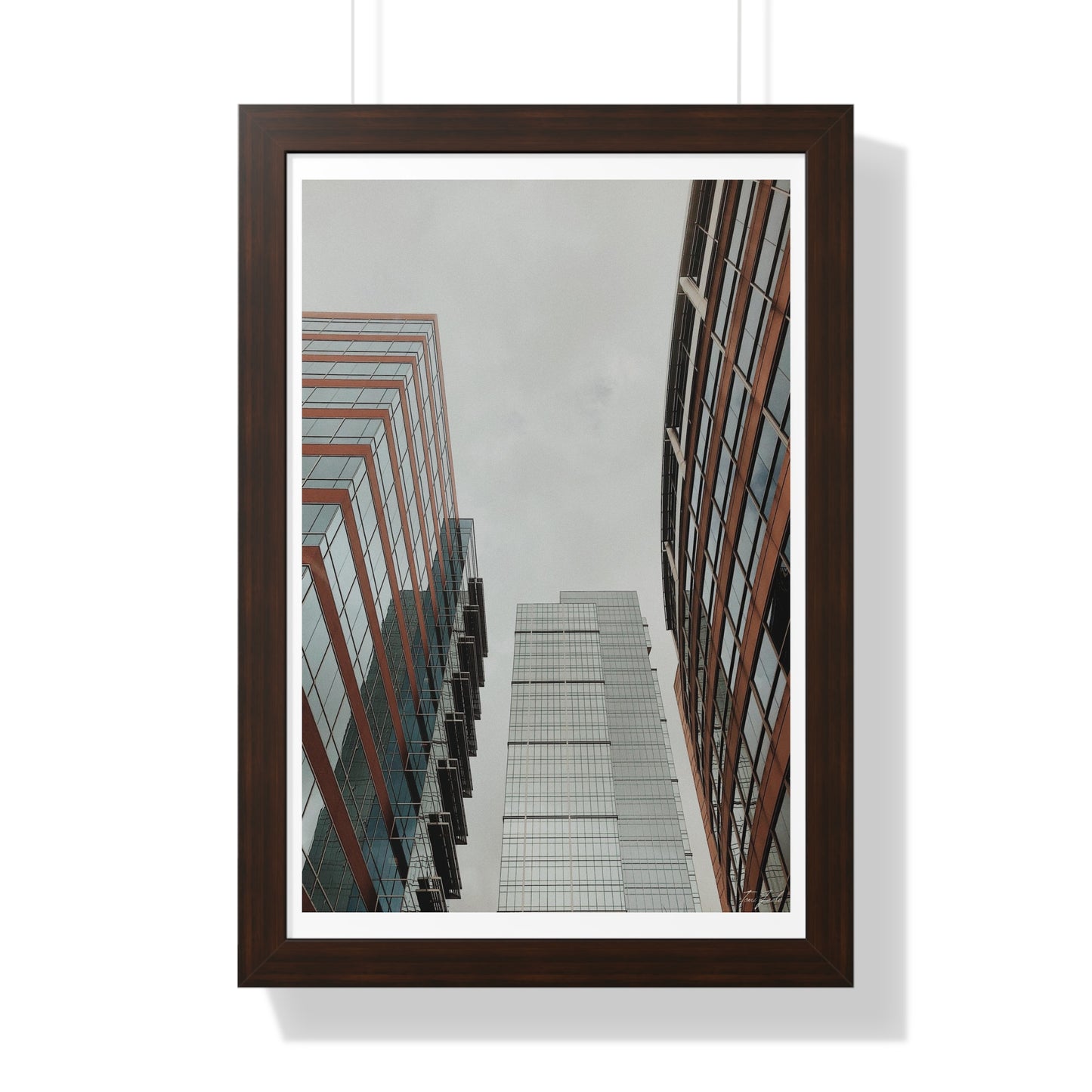 Tall Reflection - Framed Vertical Poster