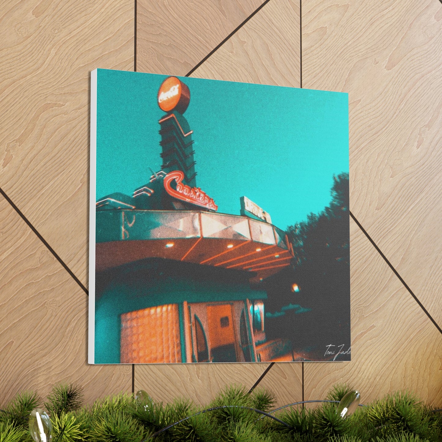 Coasters Drive In - Canvas Gallery Wraps