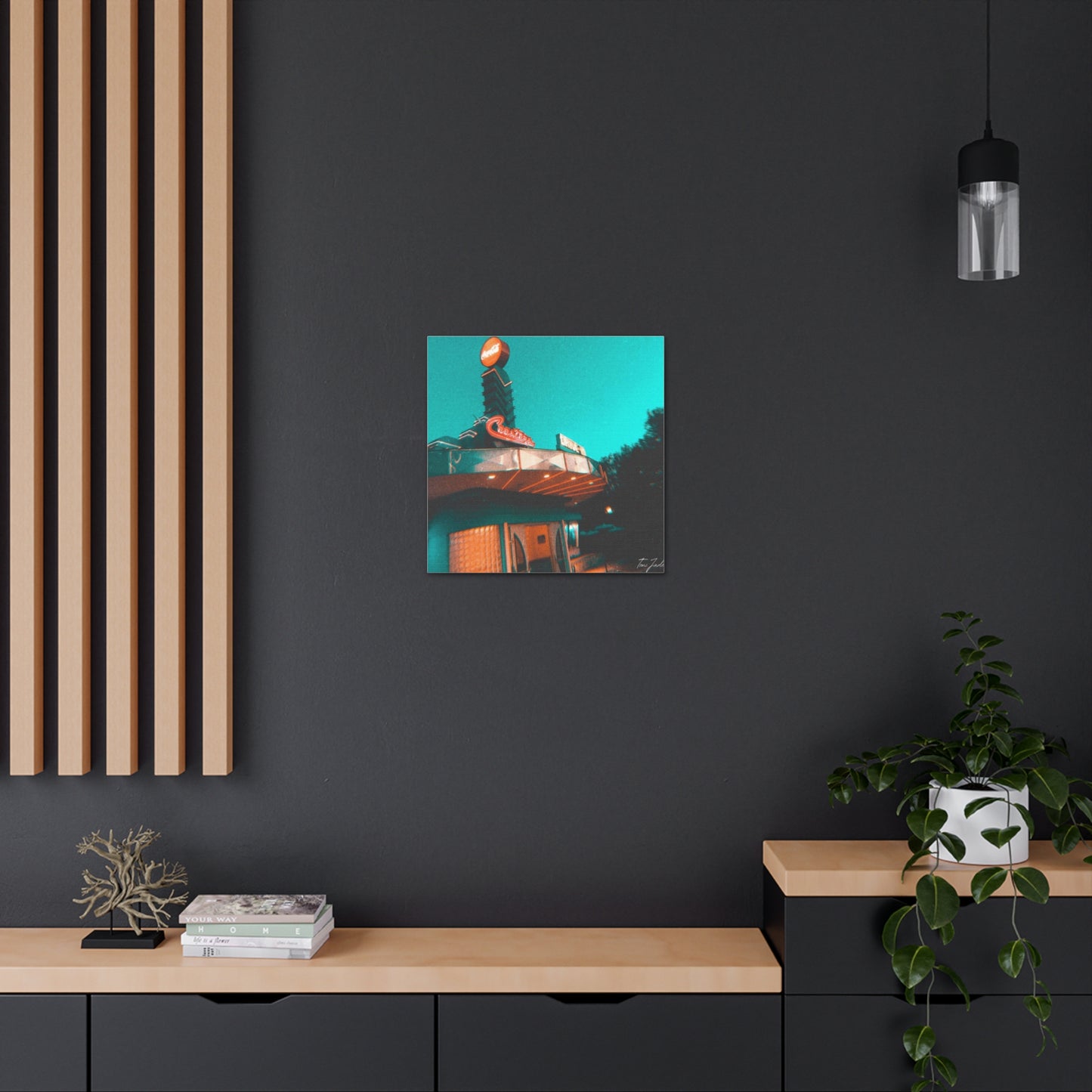 Coasters Drive In - Canvas Gallery Wraps