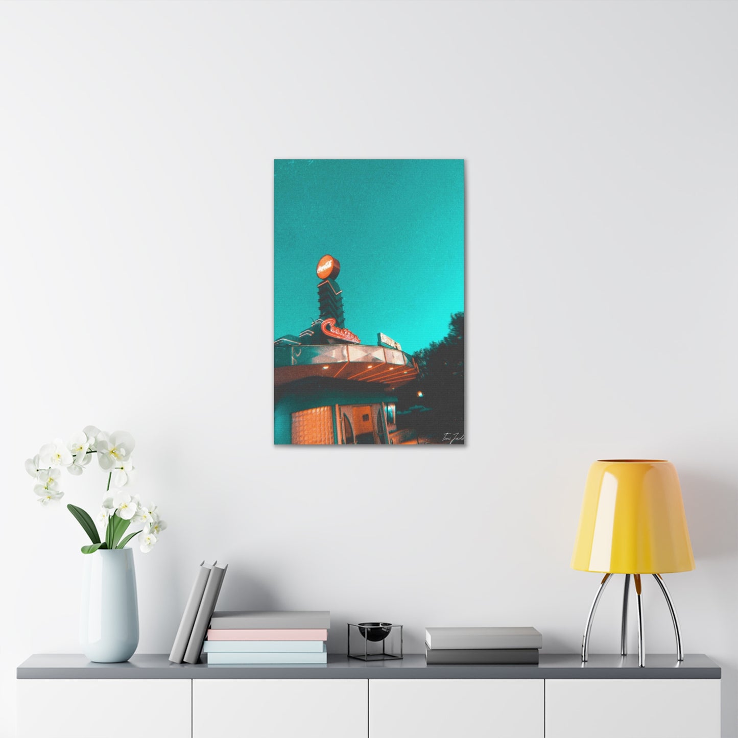 Coasters Drive In - Canvas Gallery Wraps