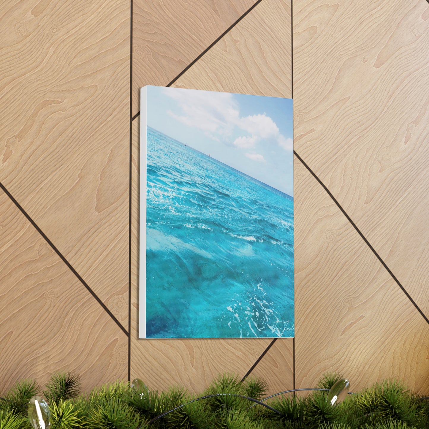 Ocean Blue - Canvas Gallery Wraps