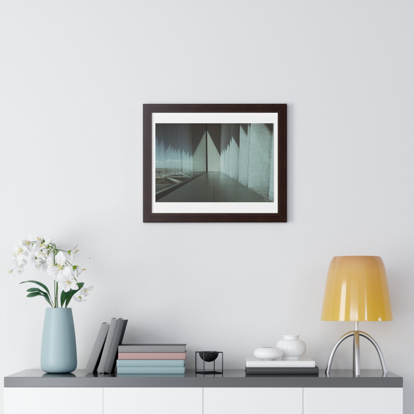 Balance of Symmetry - Framed Horizontal Poster