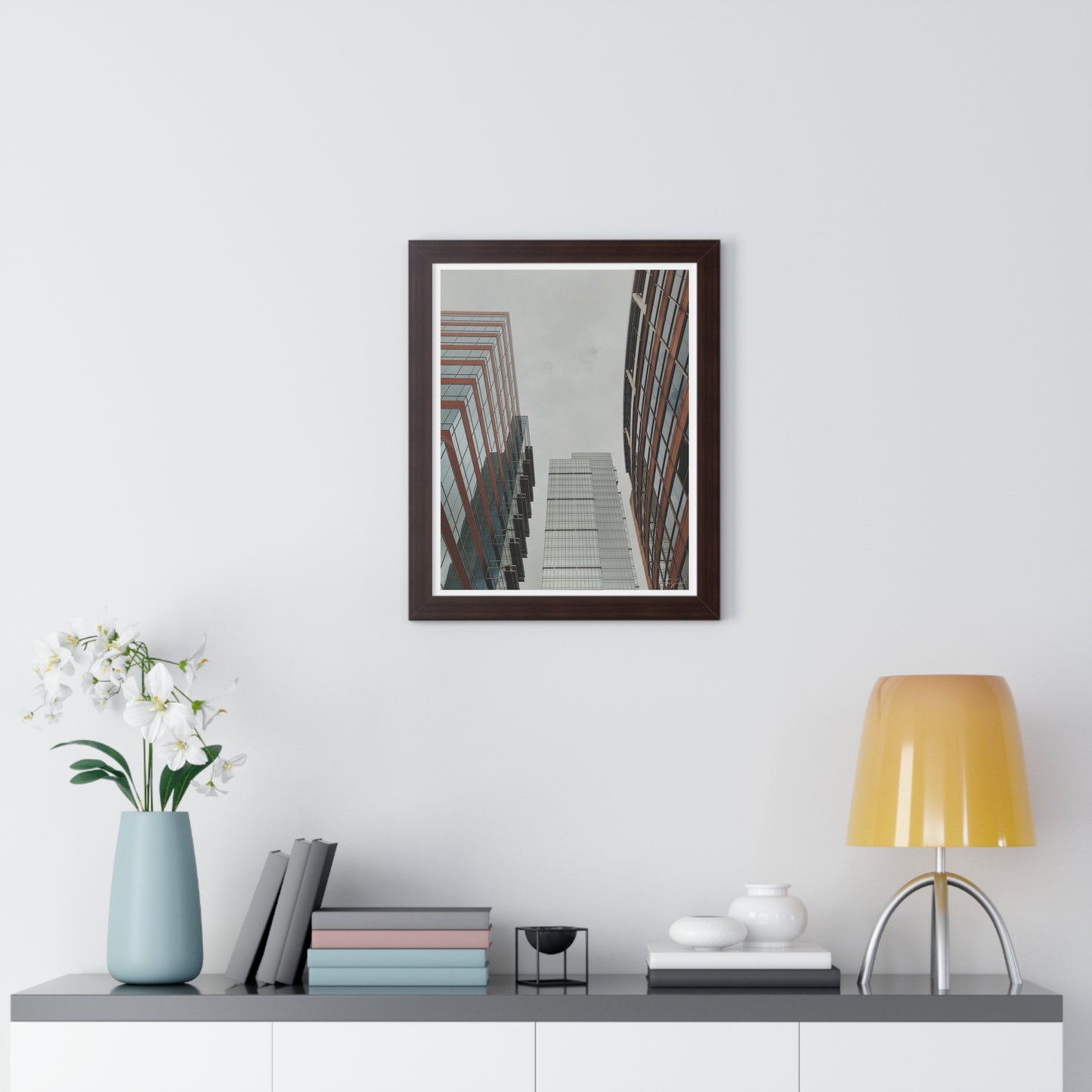 Tall Reflection - Framed Vertical Poster